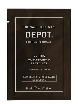 Depot NO. 505 Olejek do Brody Leather & Wood 5 ml