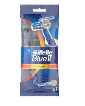 Gillette Blue II PLUS maszynki do golenia 5 sztuk